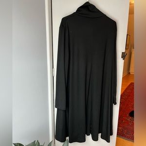Black turtleneck dress